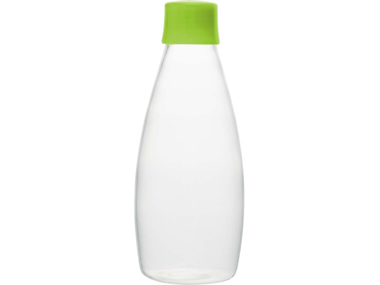 retap Trinkflasche "GO" 0,8 l aus Glas mit Schraubverschluss, forest green