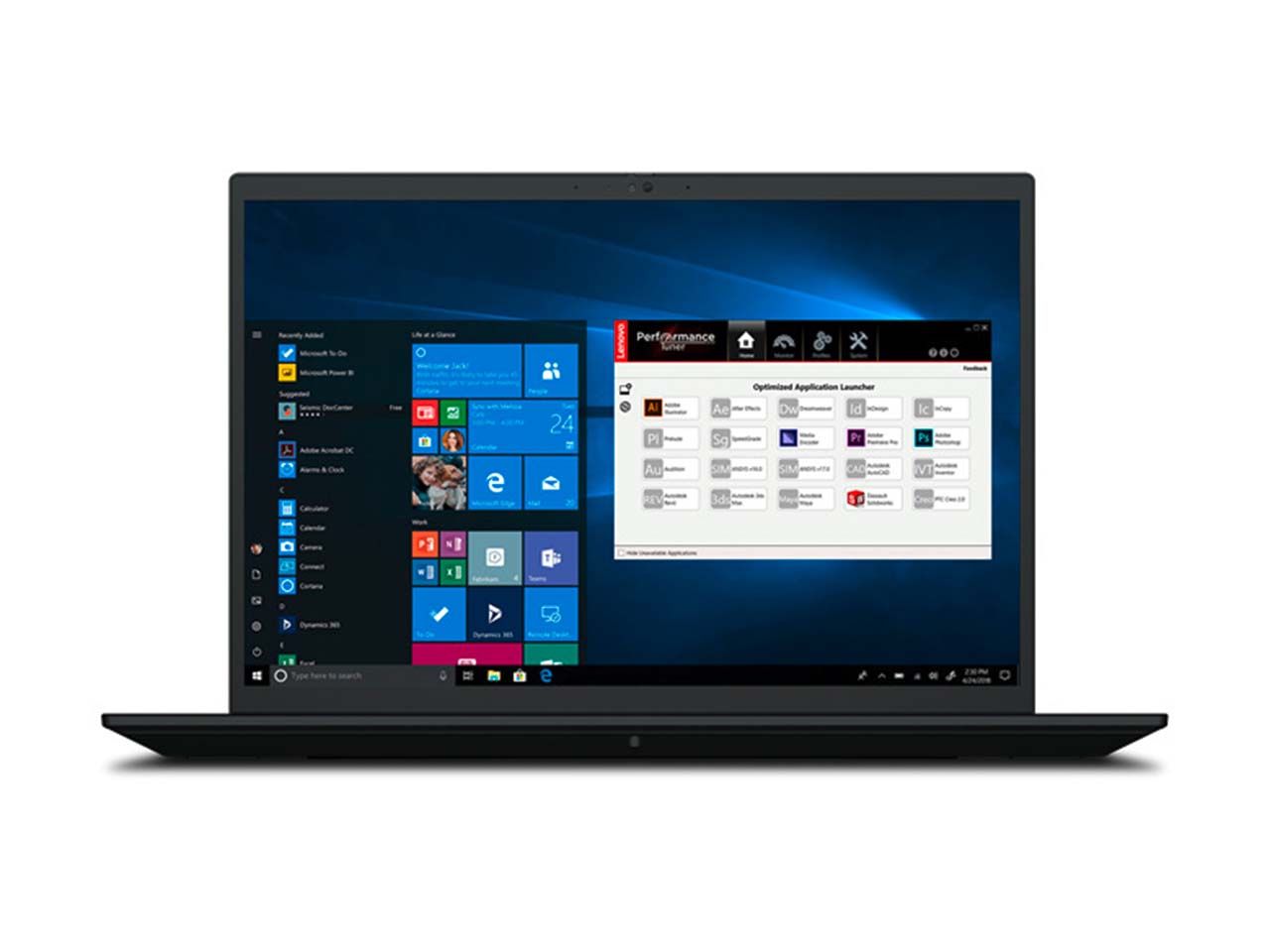 Lenovo Laptop "THINKPAD P1 (4TH GEN)", 512GB ,16GB, refurb.,1. Wahl, sw