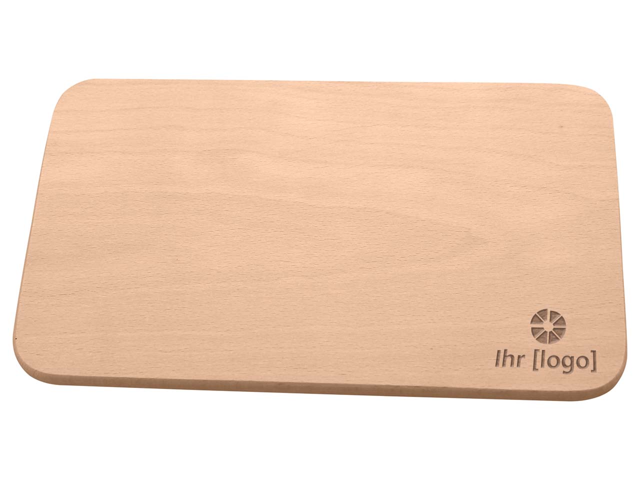 Frühstücksbrettchen aus Buche 250 x 150 x 10 mm, FSC-zertifiziert
