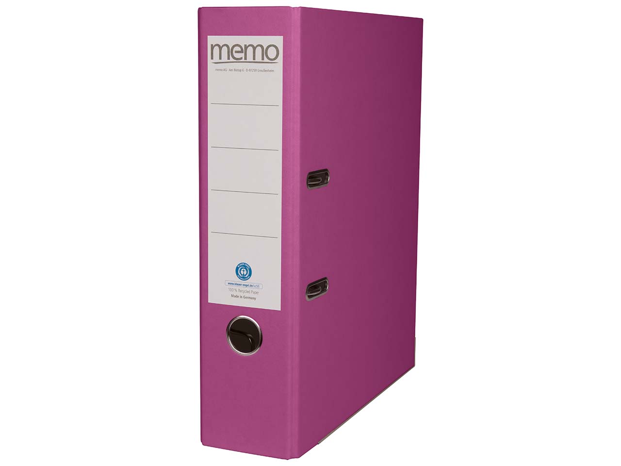 memo Ordner 'Color' 8 cm violett