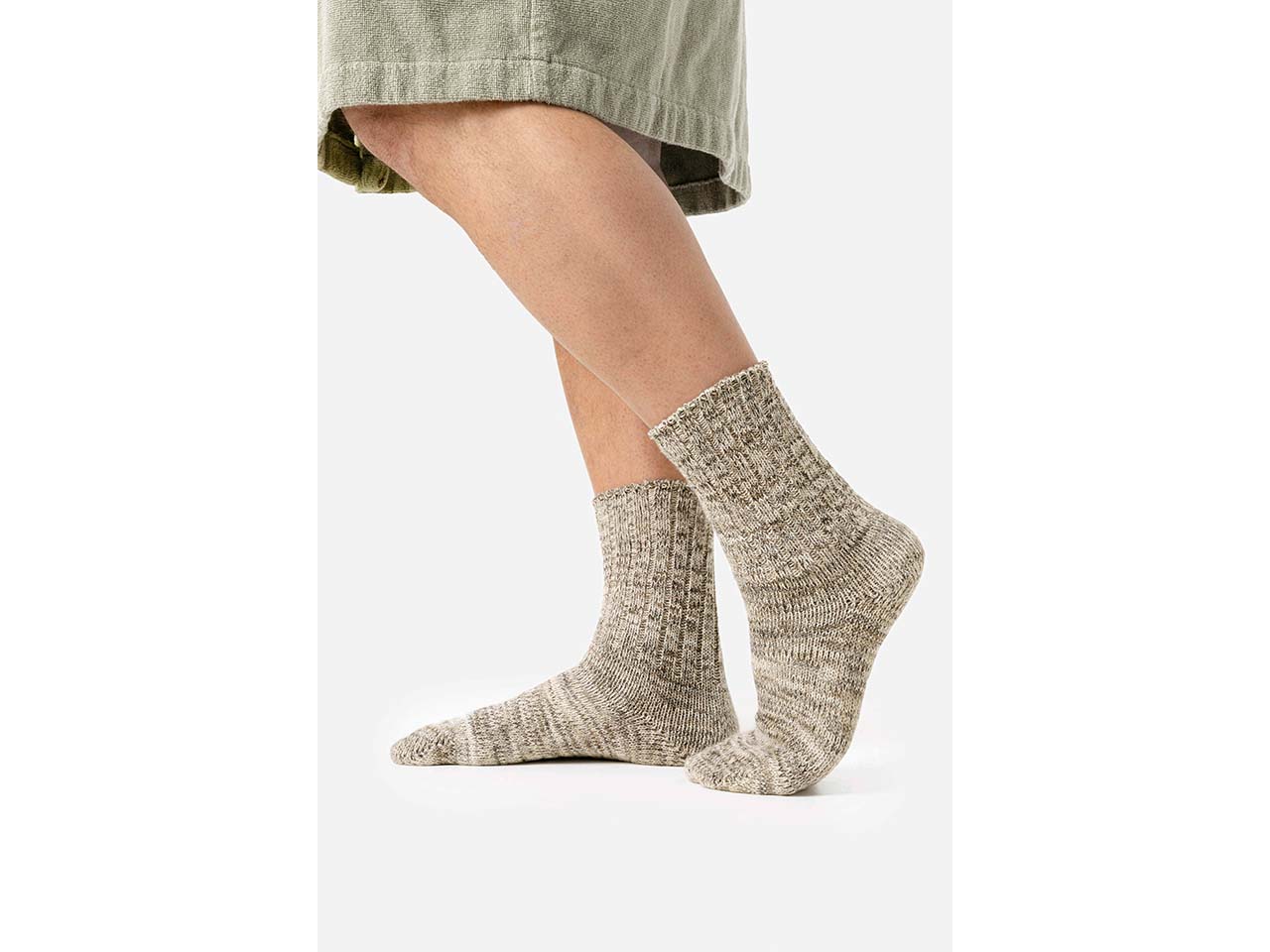 Living Crafts Bio-Unisex-Stricksocken 'LOVIS', winter mouliné, Gr. 43/46