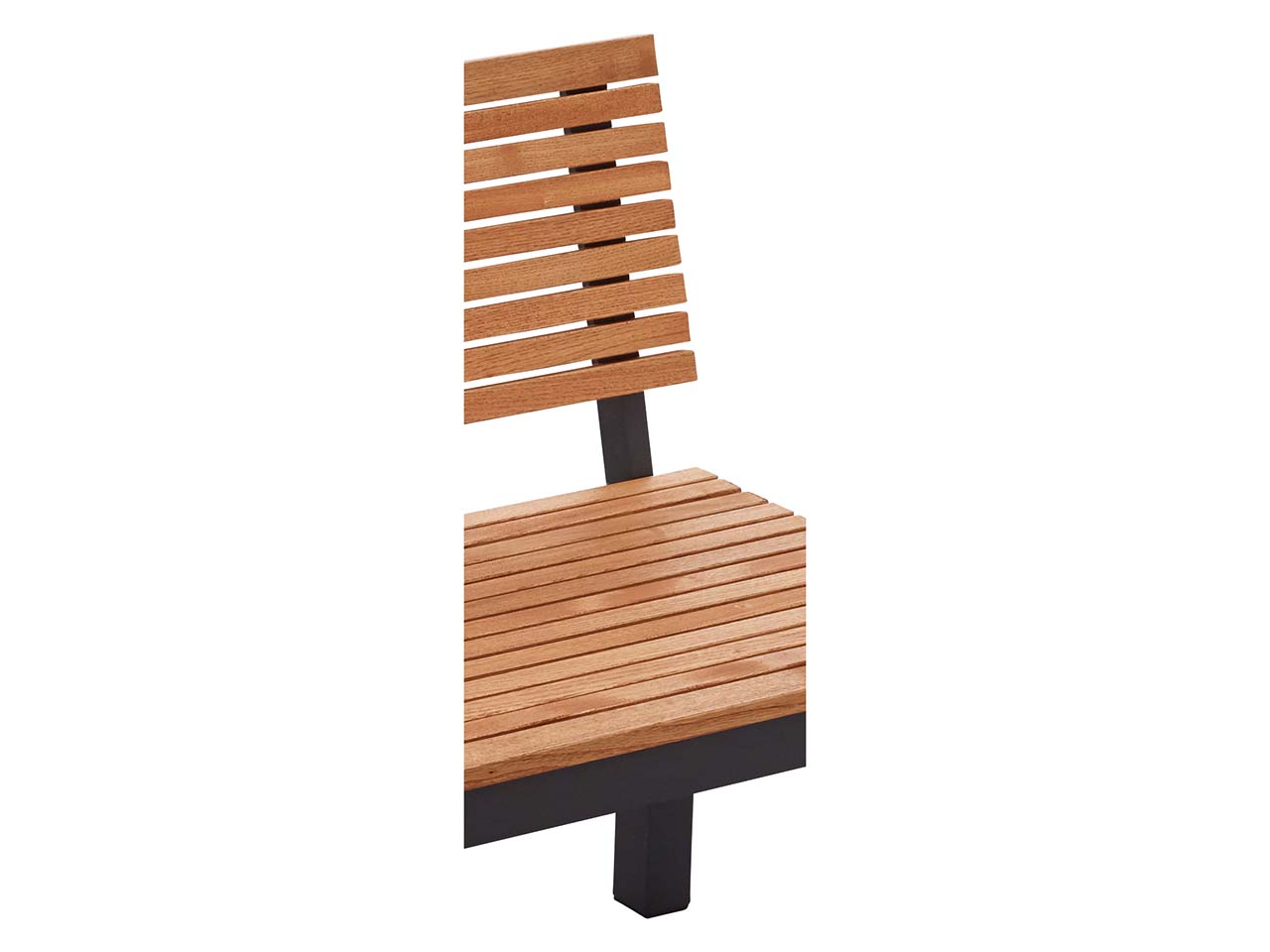 Gartenbank "Sassa" aus FSC-zertifiziertem Robinienholz, Breite 146 cm, 2-Sitzer