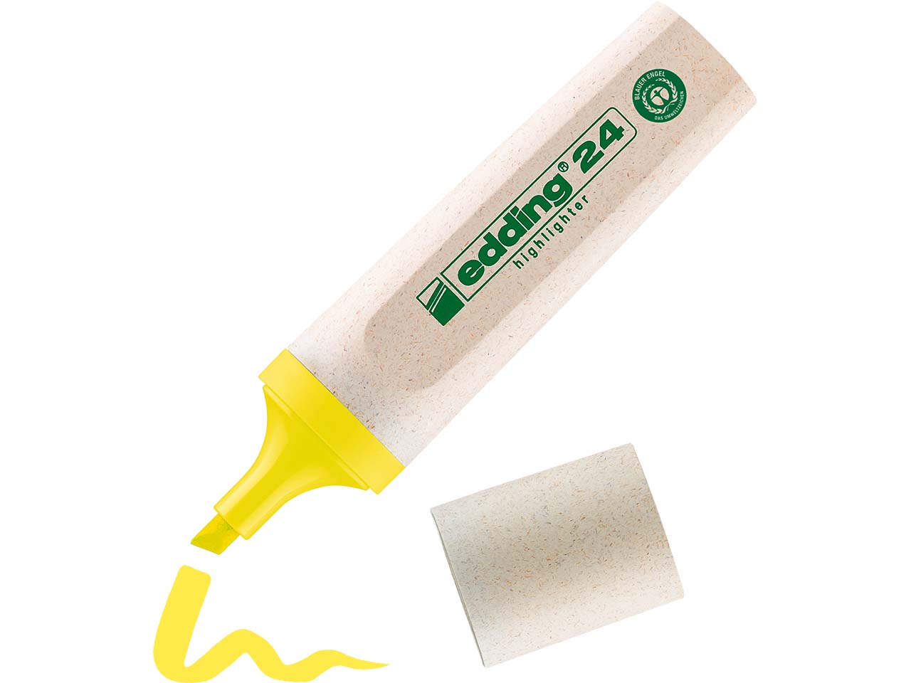 edding Textmarker "24 EcoLine Highlighter" gelb