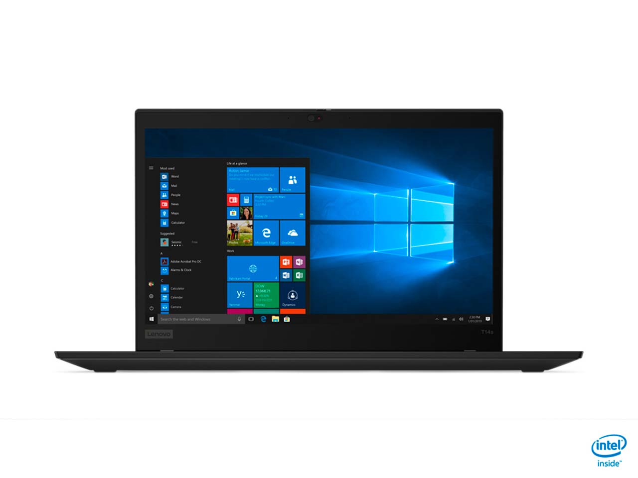 Lenovo Laptop "THINKPAD T14S (1ST GEN)", 256GB ,8GB, refurb.,3. Wahl, sw