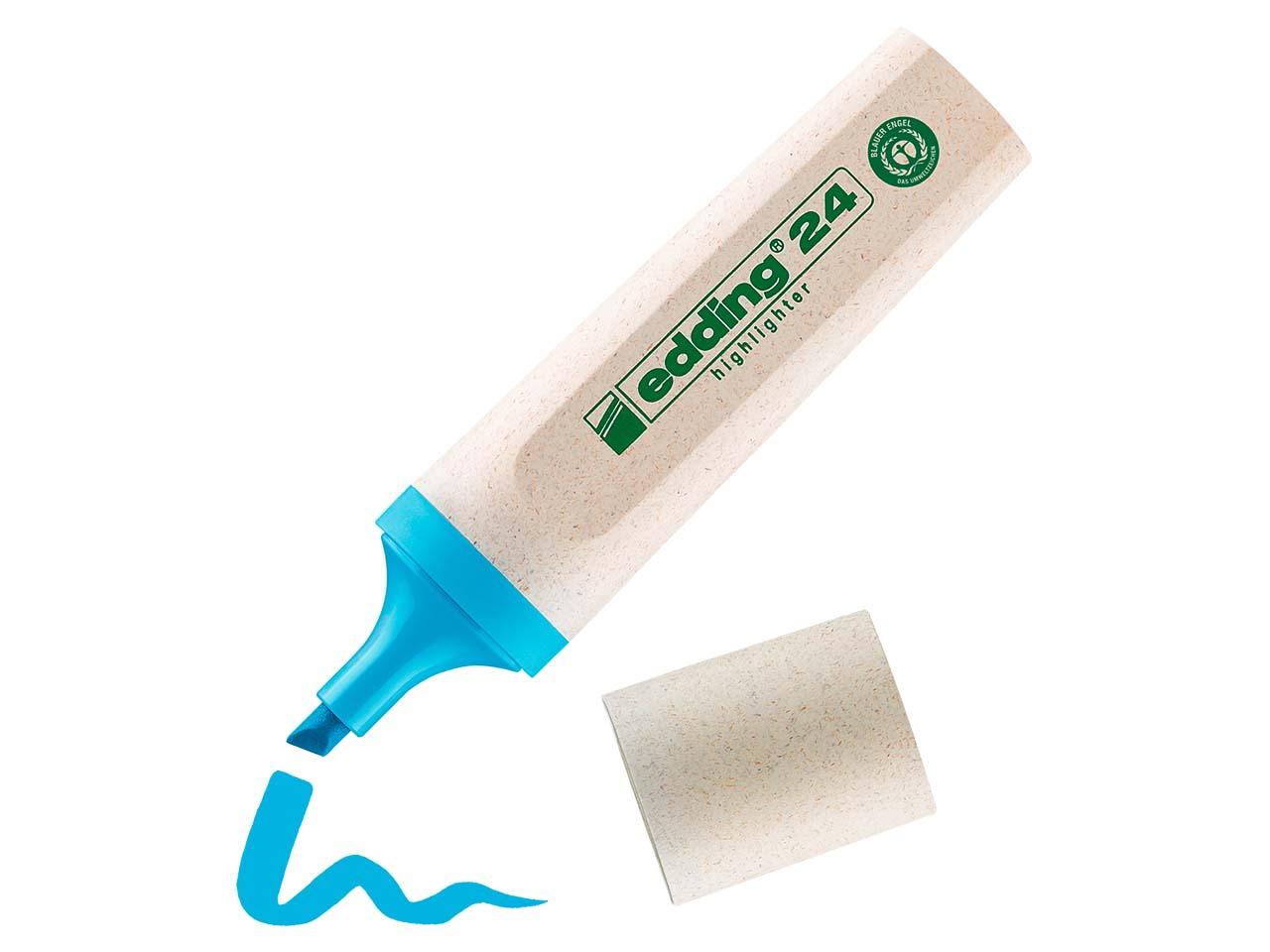 edding Textmarker "24 EcoLine Highlighter" blau