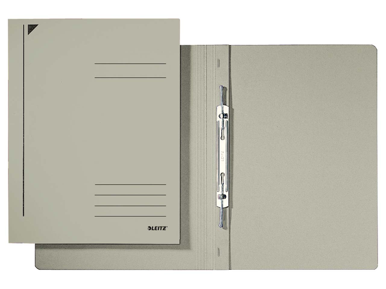 Leitz Spiralhefter DIN A4, Karton 430 g/m², grau