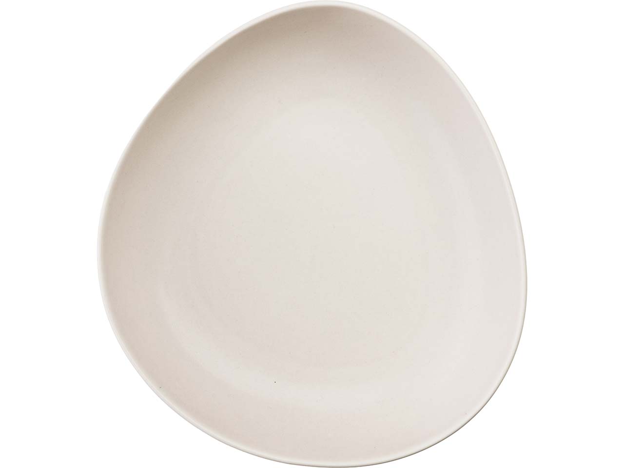 tranquillo Suppenteller "VALLORA" aus Steinzeug, 24 x 22 x 5,4 cm, creme
