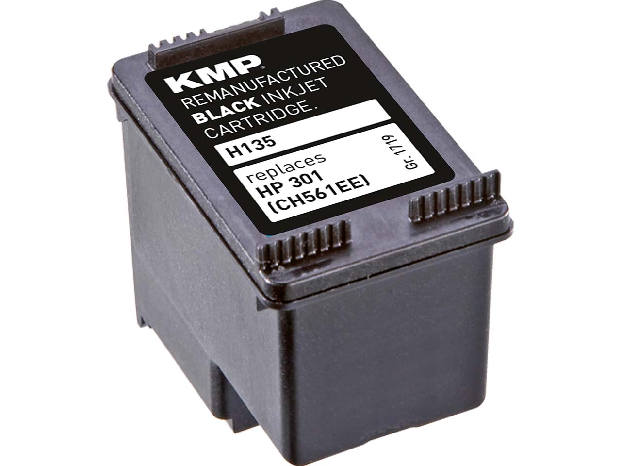 KMP Druckkopf ersetzt hp CH561EE, Nr. 301 schwarz
