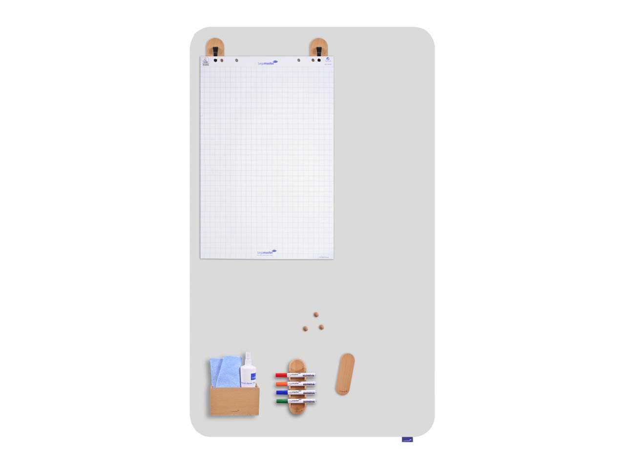 Legamaster Magnetischer Markerhalter 'WOODEN' für Whiteboards aus FSC-zertifiziertem Holz