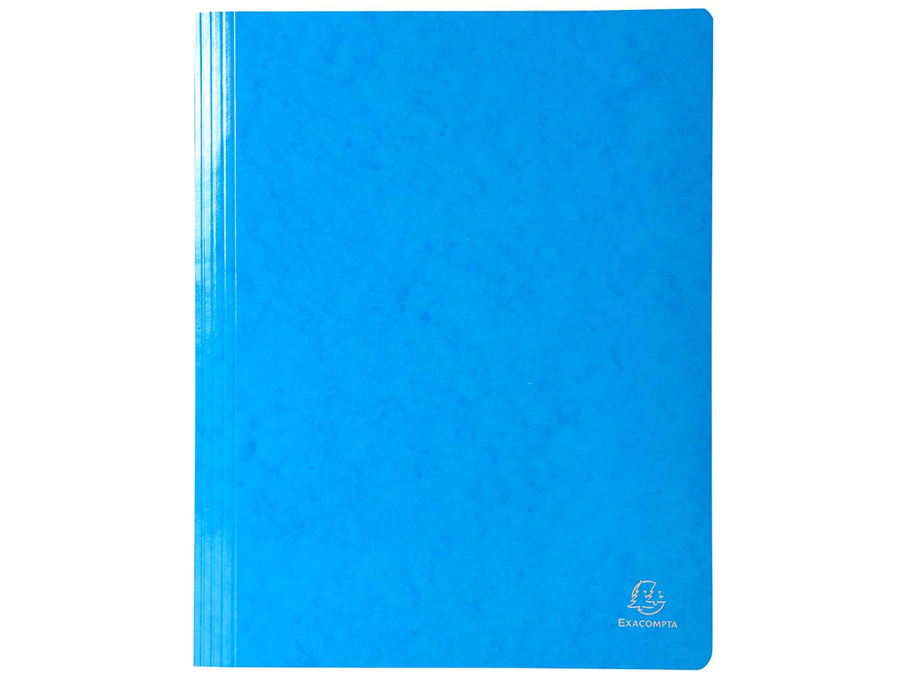 25 Exacompta Schnellhefter "Iderama", Colorspan kaschiert, 355 g/m², DIN A4, hellblau