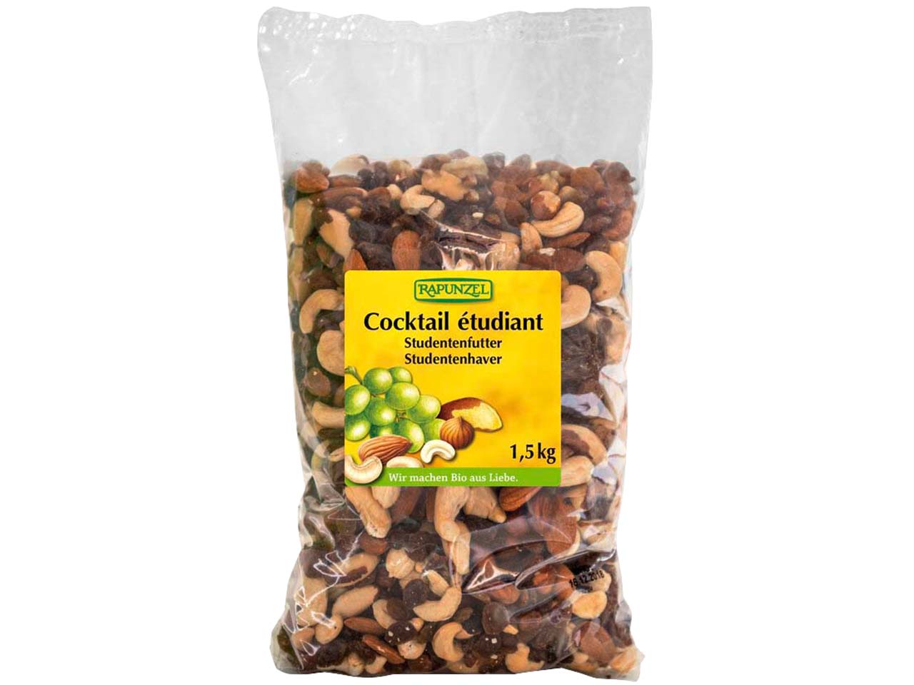 RAPUNZEL Bio-Studentenfutter, 1,5 kg