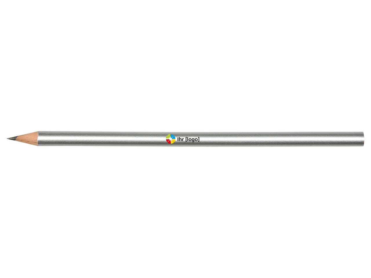 FSC-zertifizierter Bleistift rund 17,5 cm, lackiert nach Farbtabelle