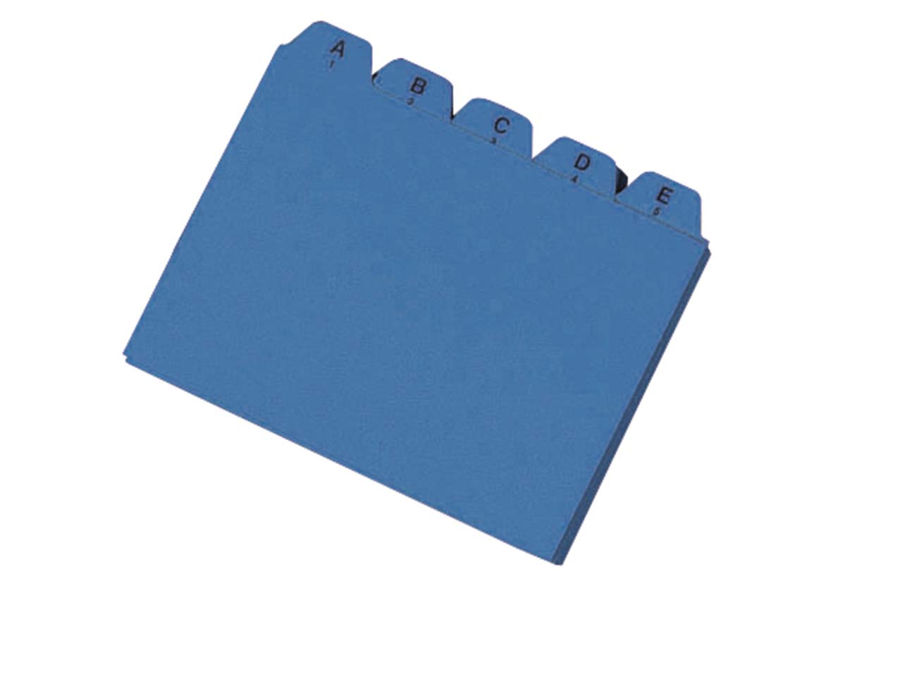 Karteiregister A-Z, A6 blau