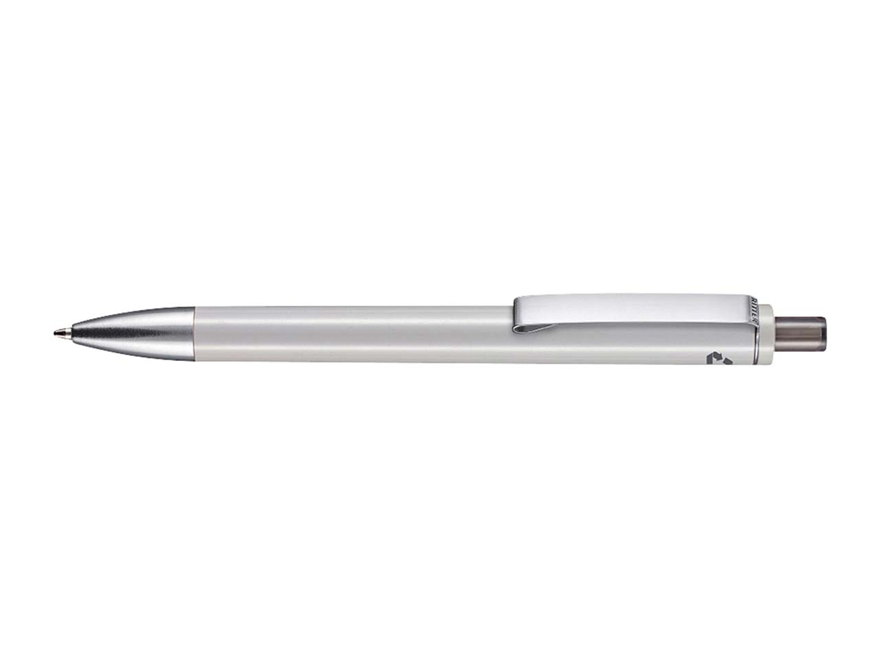 RITTER PEN Kugelschreiber 'EXOS RECYCLED' grau recycled/rauchgrau