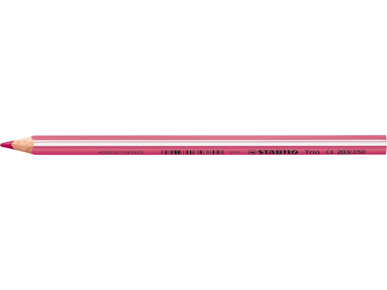 STABILO Buntstift 'Trio' dick, rosa