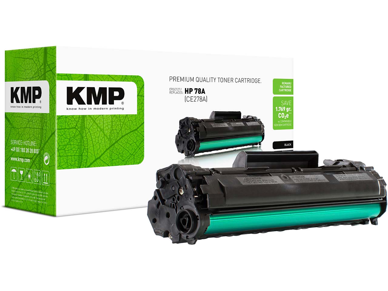 KMP Toner ersetzt HP Nr. 78A schwarz