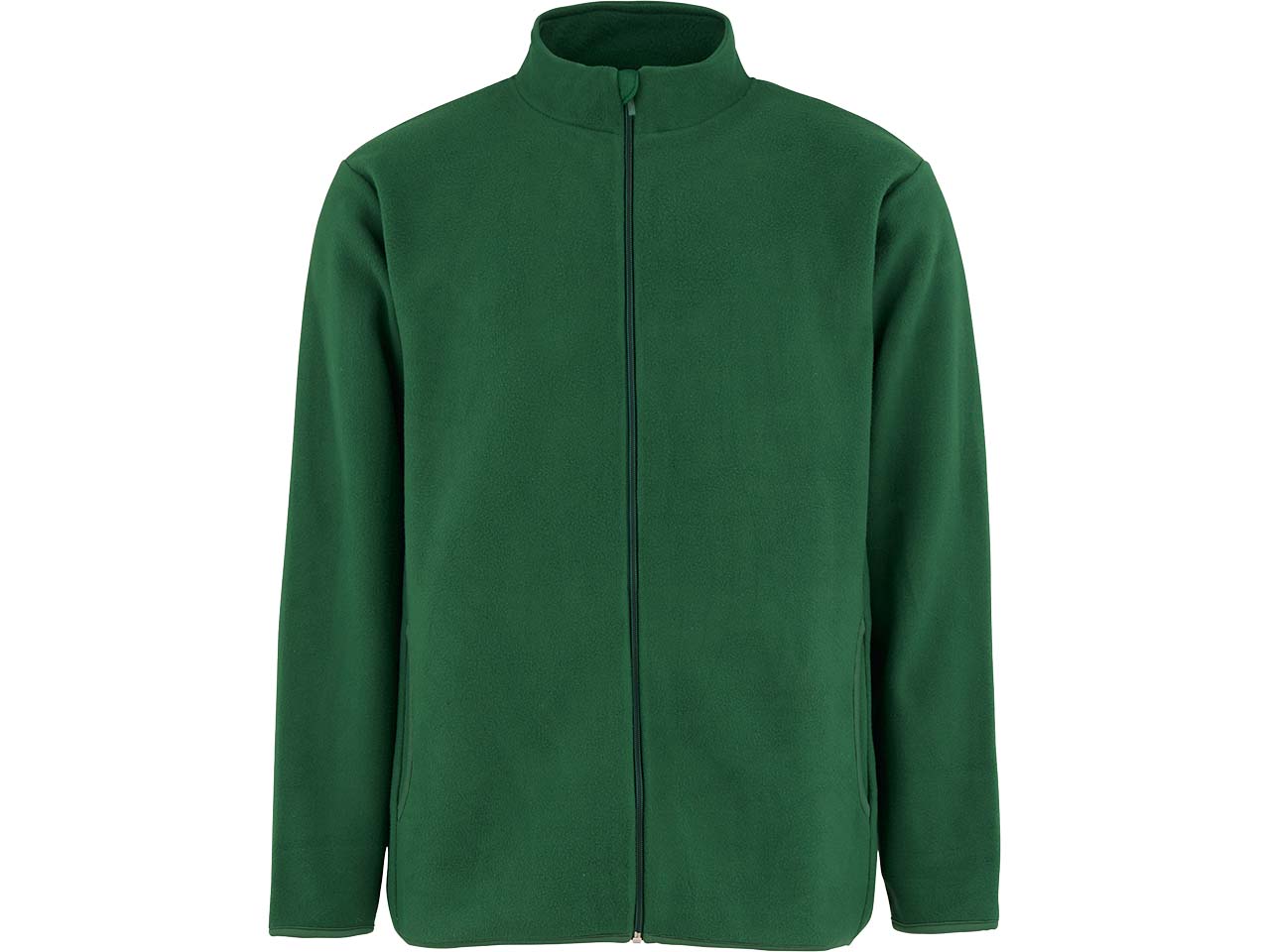 Neutral Unisex Fleecejacke aus recyceltem PE, bottle green, Gr. L