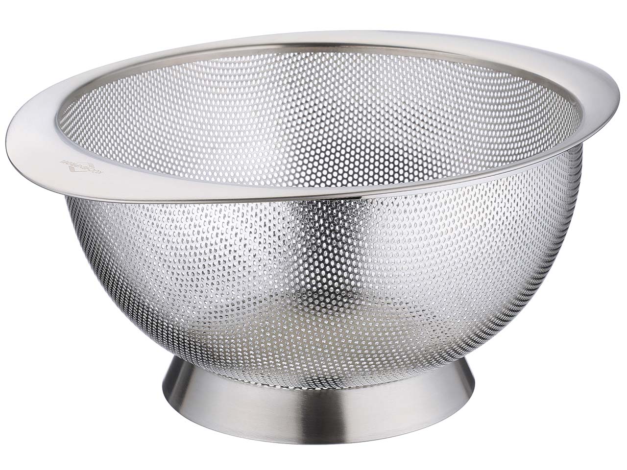 Seiher "DELUXE" mit Standfuß, aus Edelstahl, Ø 26 cm, H 14 cm