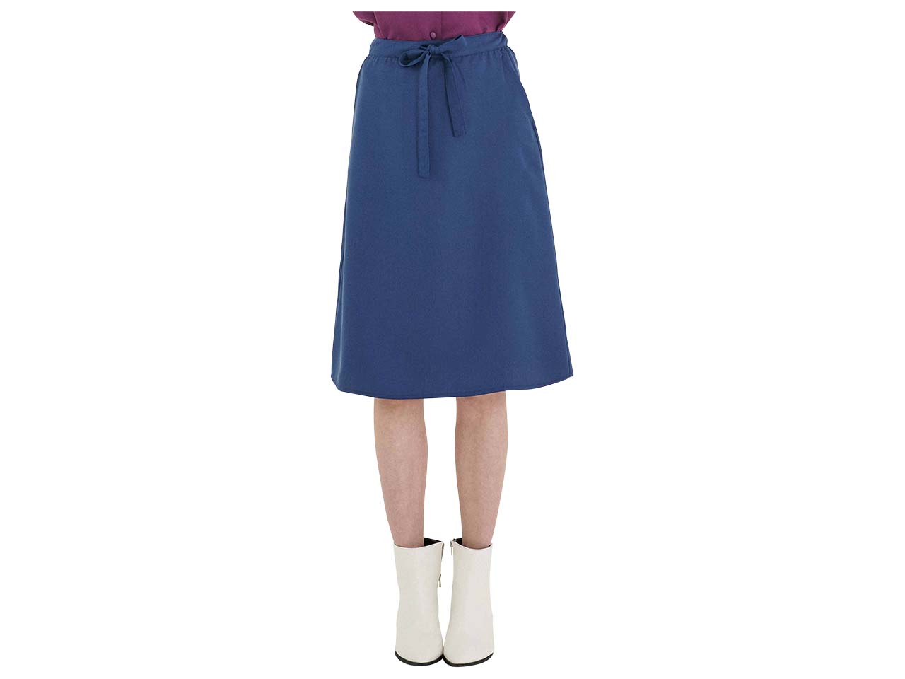 ORGANICATION Bio-Damen-Rock aus Tencel, navy, Gr. L