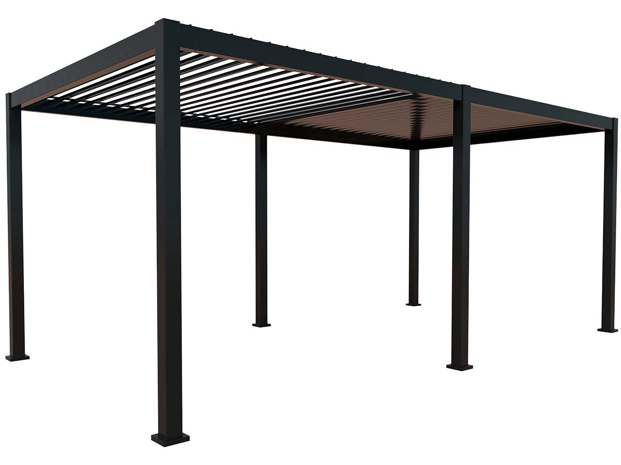 Terrassenüberdachung "Cadiz" B 360 x T 530 x H 250 cm