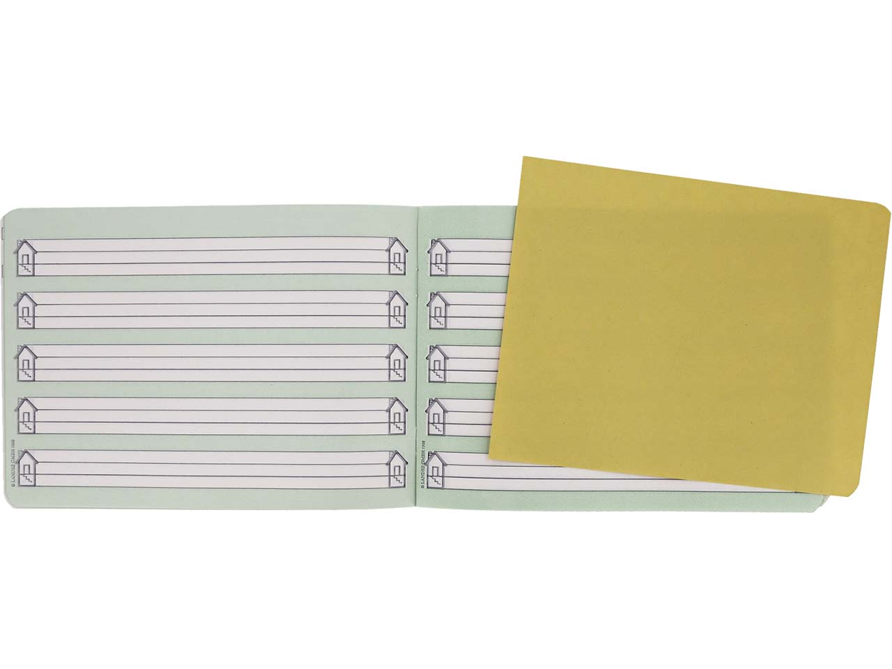herlitz Schreiblernheft, Schreiblernlineatur 0, DIN A5, Kontrastlineatur
