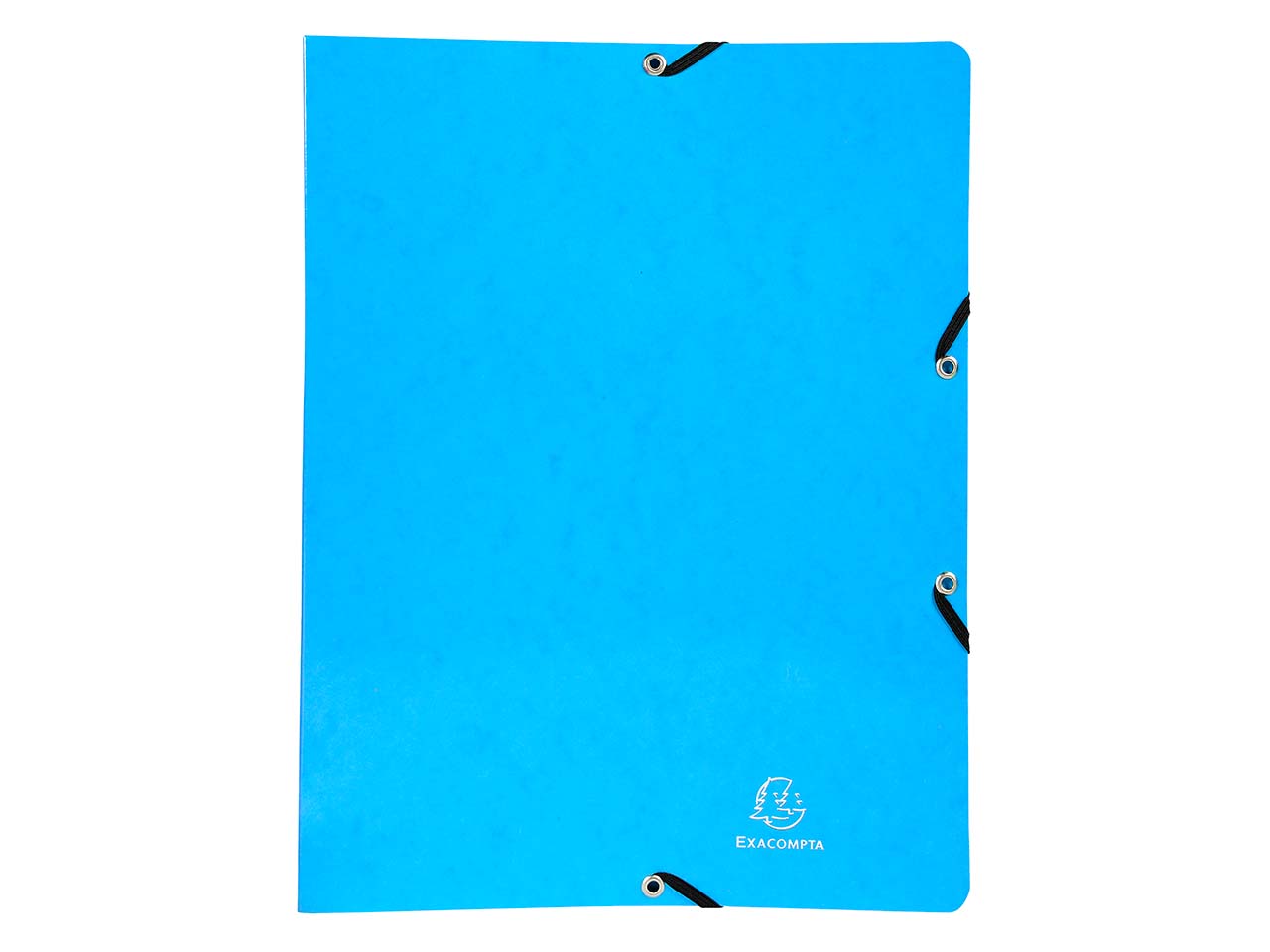 20 Exacompta Ringbücher "Iderama", 600 g/m², DIN A4, 4 Ringe O-Form, sortiert