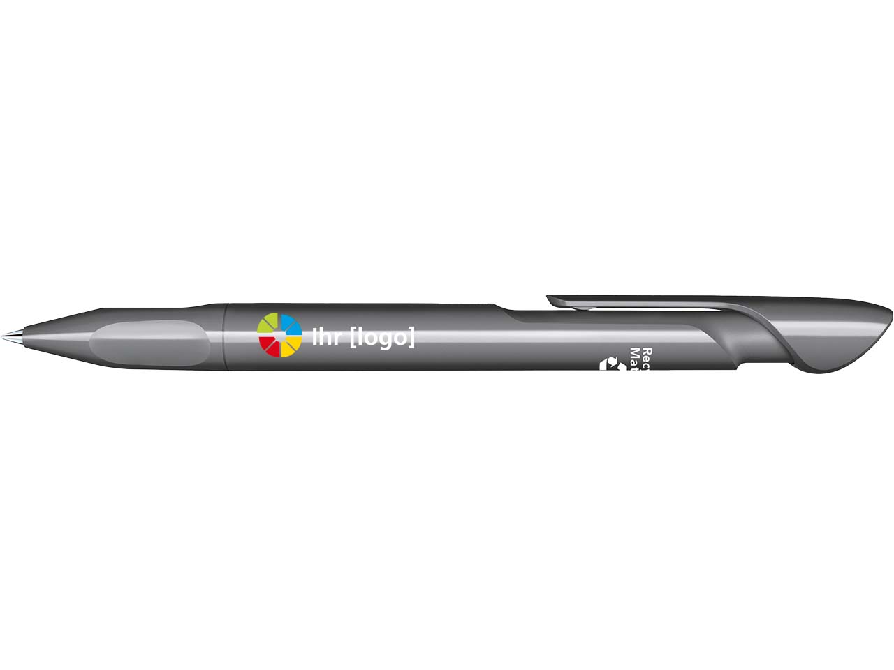 Senator Kugelschreiber 'EVOXX' inkl. 4-farbigem Aufdruck, cool grey