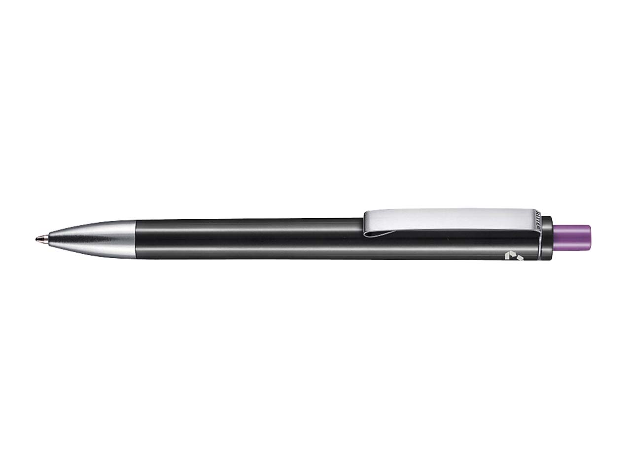 RITTER PEN Kugelschreiber 'EXOS RECYCLED' schwarz recycled/flieder