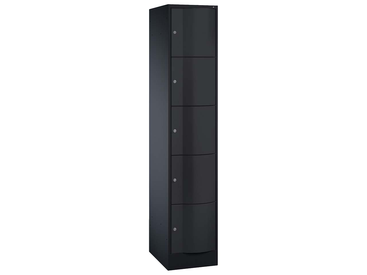 Schließfachschrank 1 Turm an/an 5er