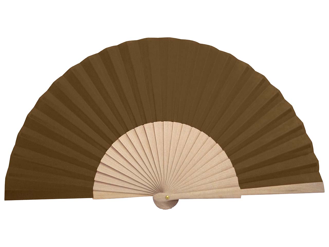 Holzfächer 'Madeira' braun Pantone 871 C