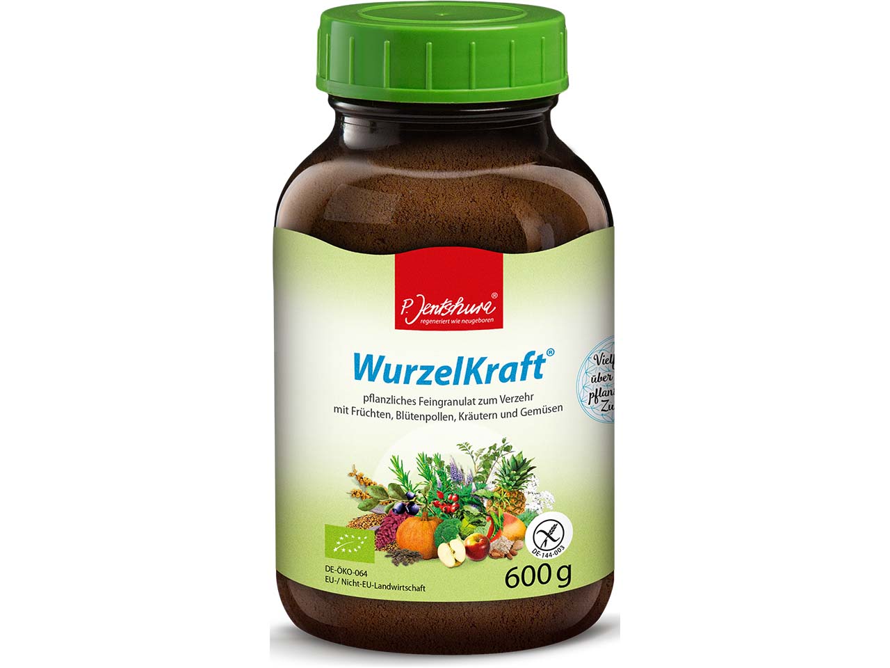 P. Jentschura Bio-Feingranulat "WurzelKraft" pflanzlich, basisch, 600 g