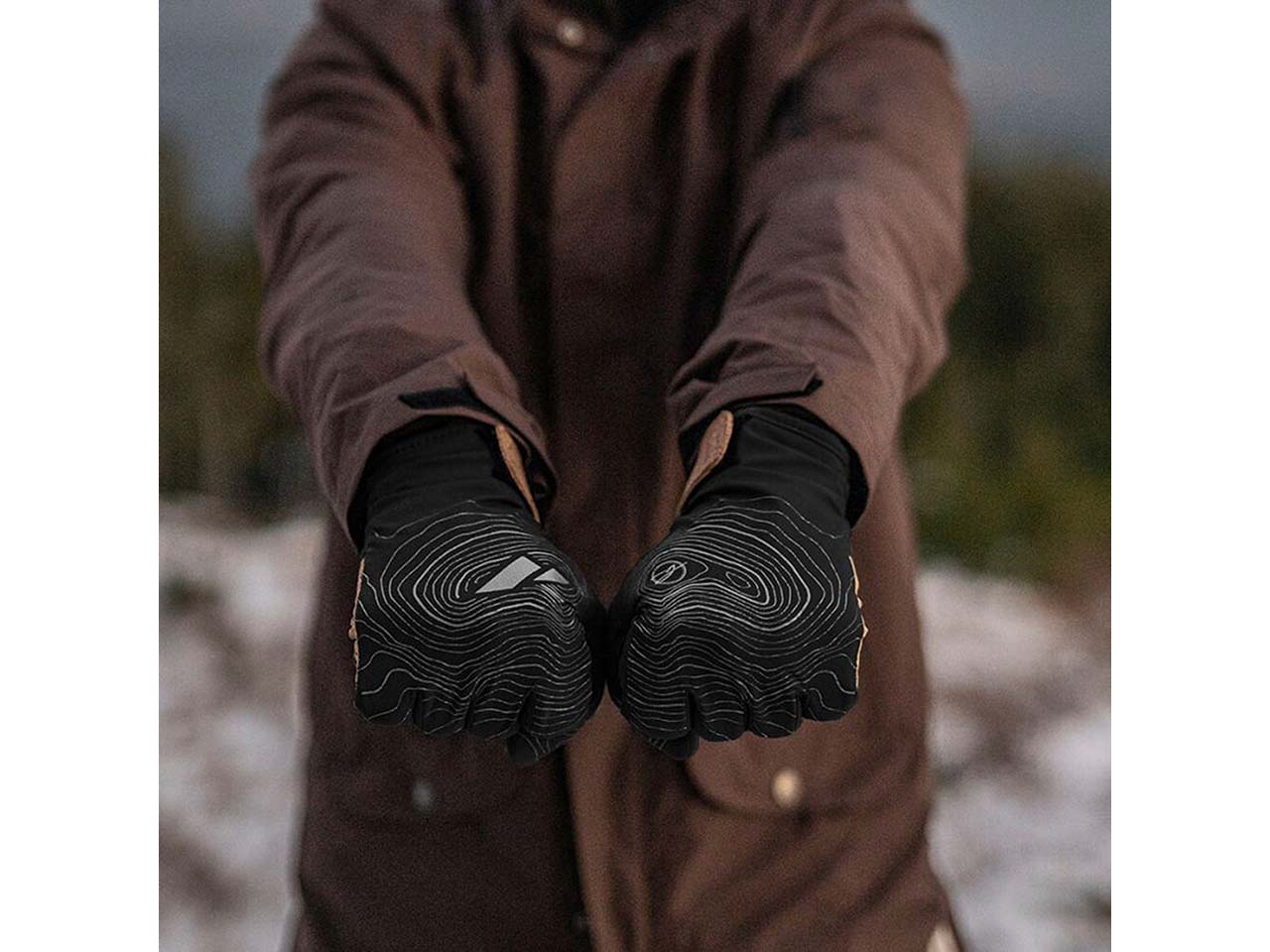 bleed Handschuhe "Eco21 Active" mit Korkelementen, black, Gr. 7