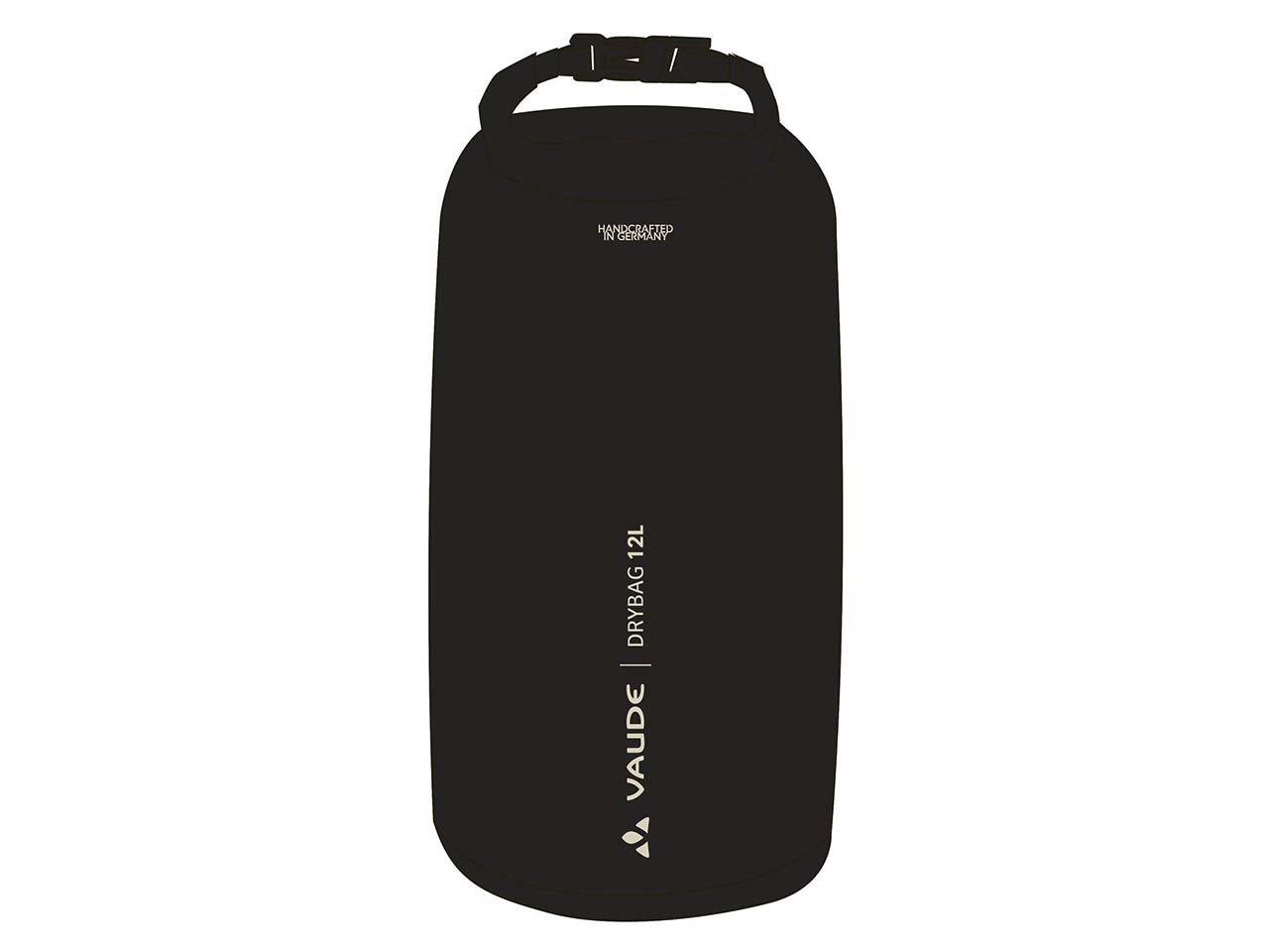 VAUDE Packsack 'Drybag MIG 12L' mit Rollverschluss, wasserdicht, black