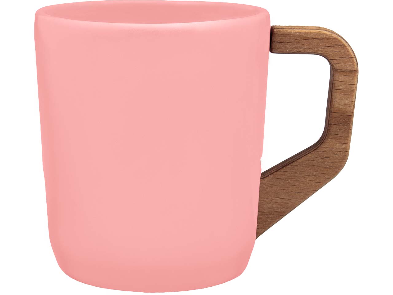 Keramiktasse "Woody" 330 ml, pink