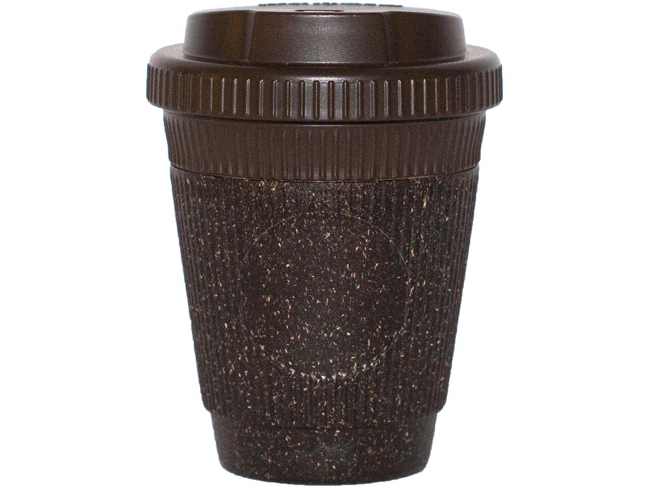 Kaffeebecher 250 ml, aus recyceltem Kaffeesatz, inkl. 1c Weiß-Aufdruck, coffee
