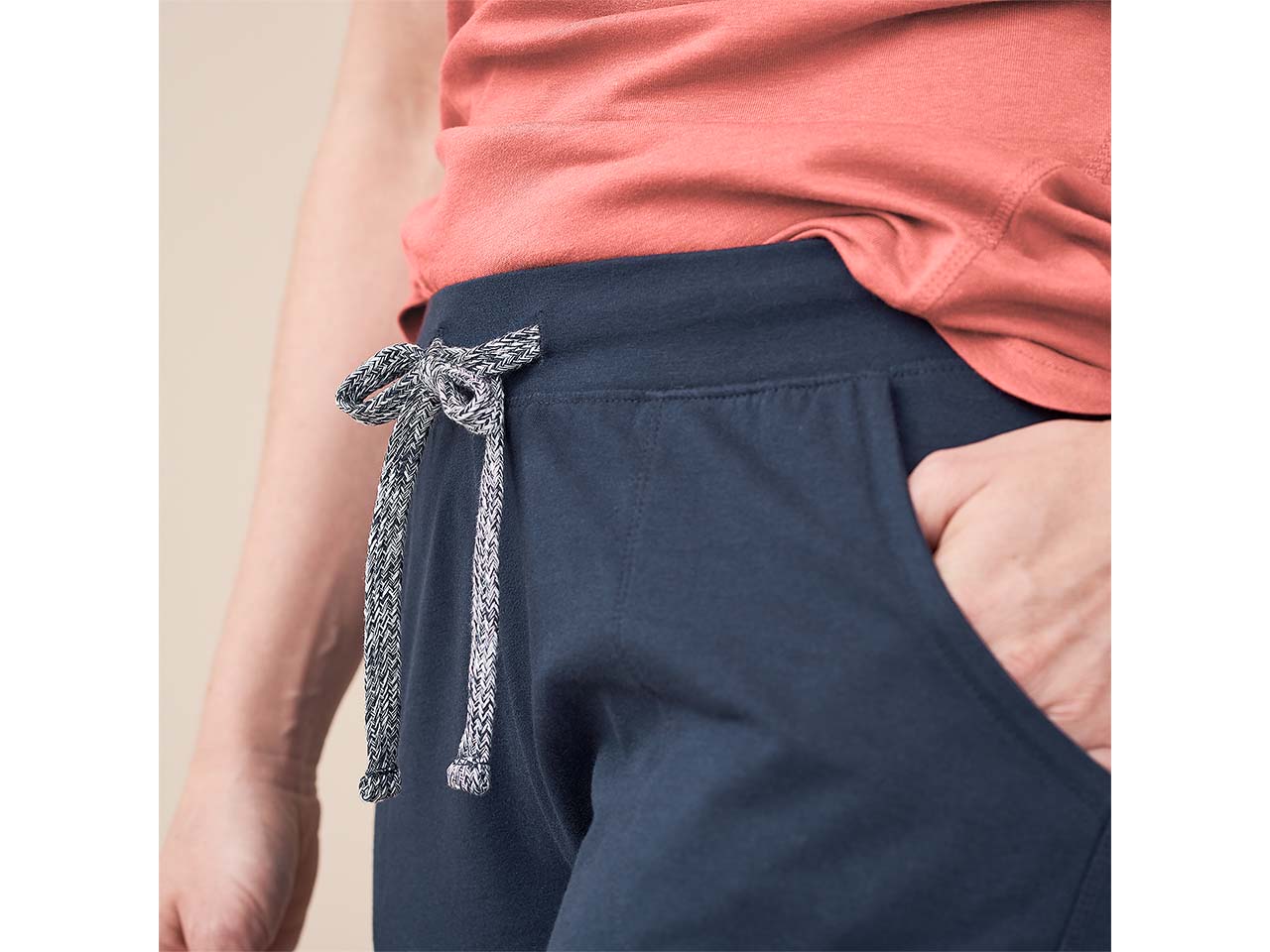 Living Crafts Bio-Damen-Jogginghose "Bea" navy, Gr. S
