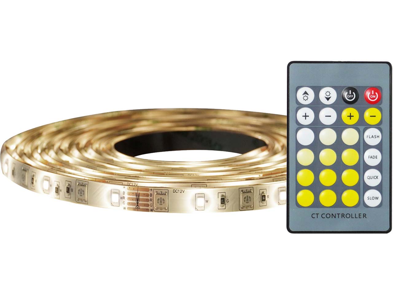 Nordlux LED-Streifen, 2700-6000K, mit Fernbedienung, 5m