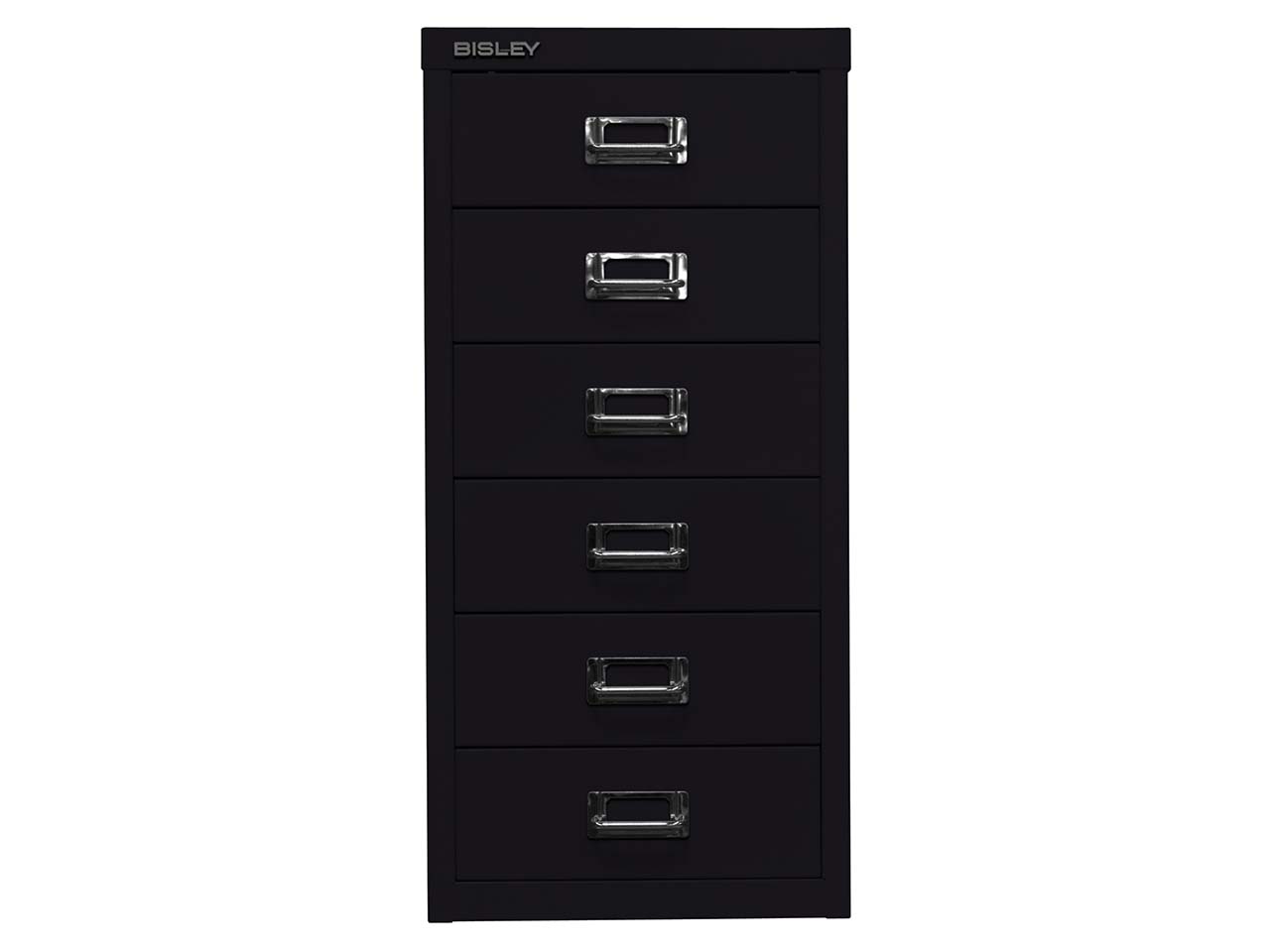 Schubladenschrank 6 Schübe, DIN A4 schwarz