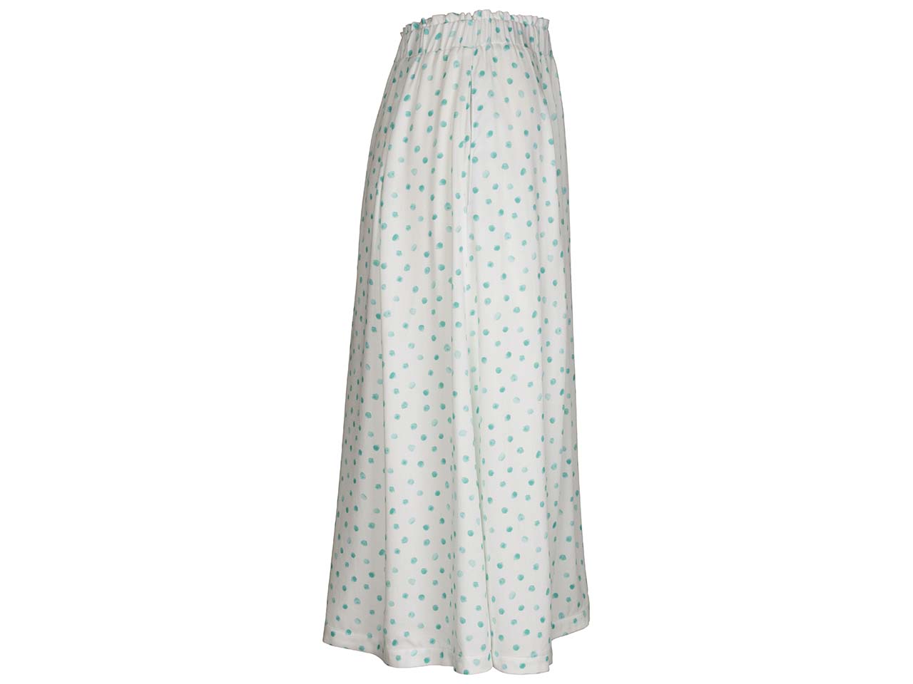 Living Crafts Damen-Midi-Rock "ORIETTA" aus Viskose, watercolour dots, Gr. 36