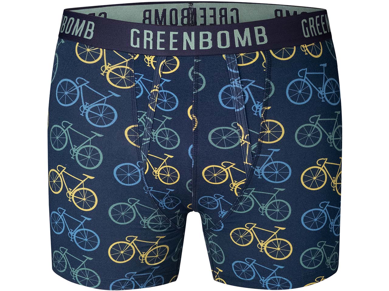 GREENBOMB Bio-Herren-Boxershort "Bike Big 4", mix, Gr. XL