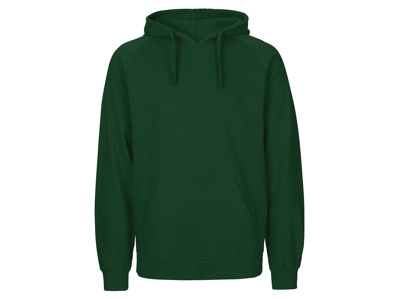 Neutral Bio-Herren-Hoodie bottle green, Gr. M