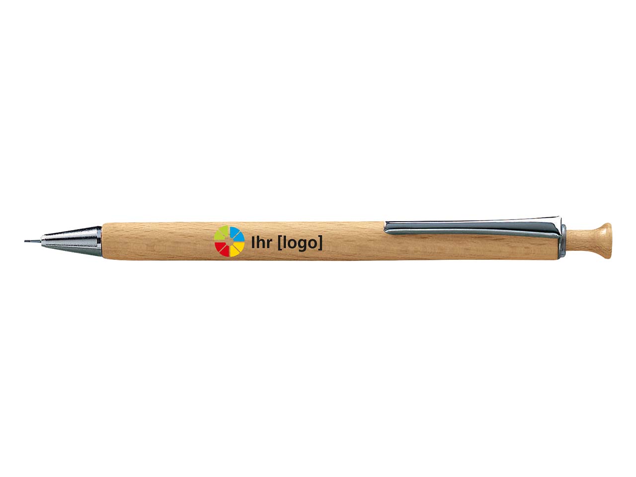 Druckbleistift mit konischem Clip, FSC-zertifiziert
