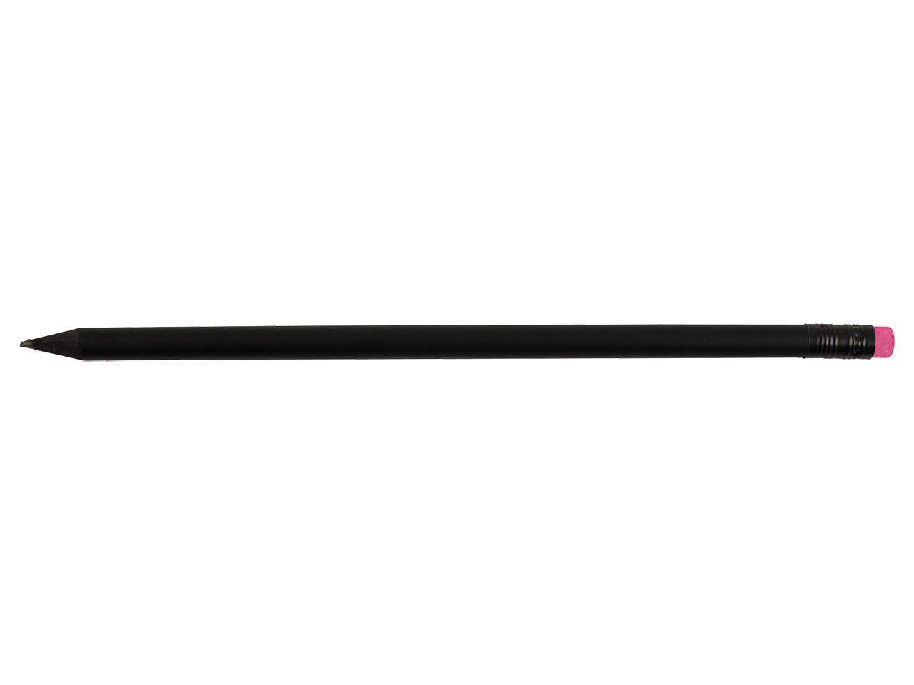 FSC-zertifizierter Bleistift 'Darkside' schwarz/pink