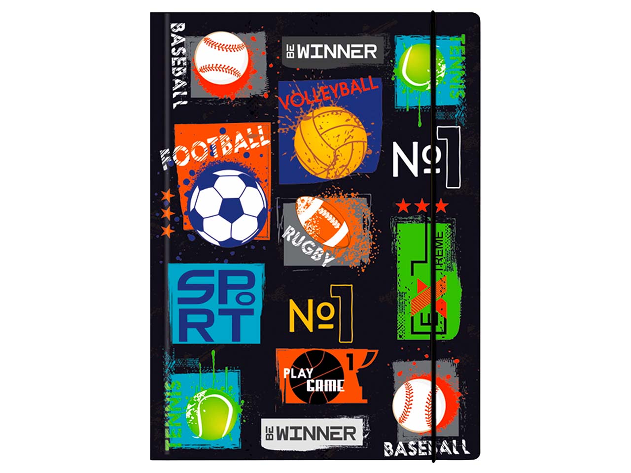 Sammelmappe "Sports" A4