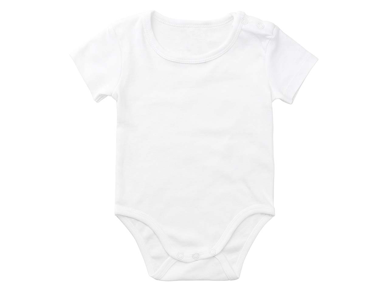 Neutral Bio-Baby-Body kurz Gr. 80, weiß