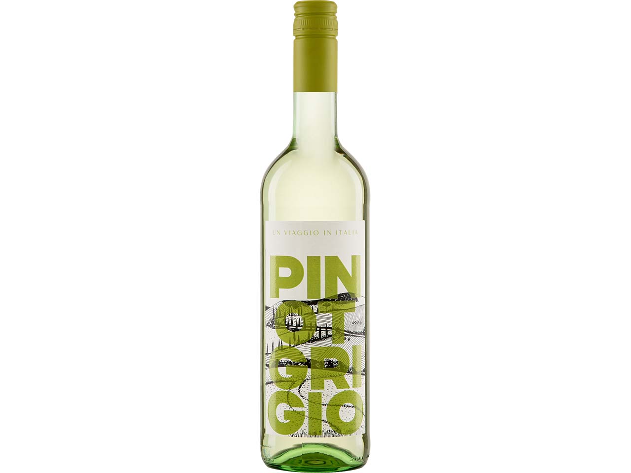 Bio-Weißwein UN VIAGGIO IN ITALIA Pinot Grigio IGT 2025, 750 ml
