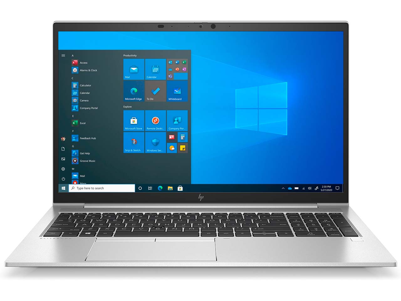 HP Laptop ELITEBOOK 850 G8 mit 256GB SSD, 16GB, refurb., 3. Wahl, silver