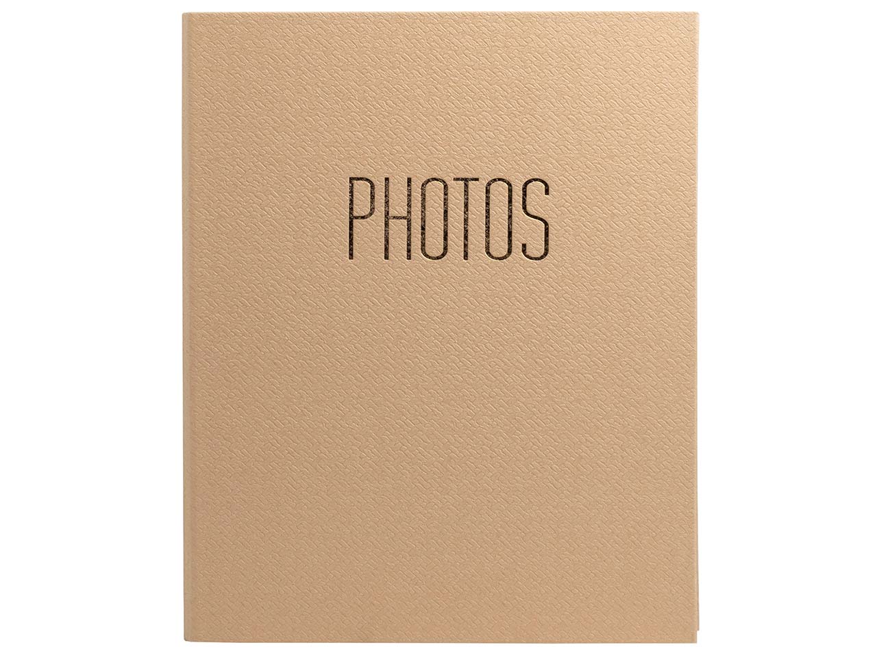 Exacompta Fotoalbum "Office By Me" mit Ringmechanik, 32x26x4 cm, beige