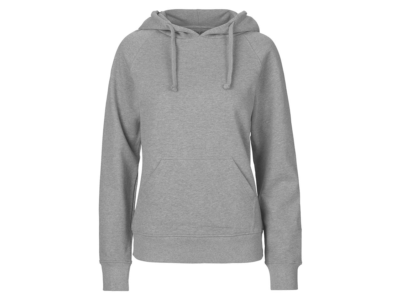 Neutral Bio-Damen-Hoodie sport grey, Gr. 2XL