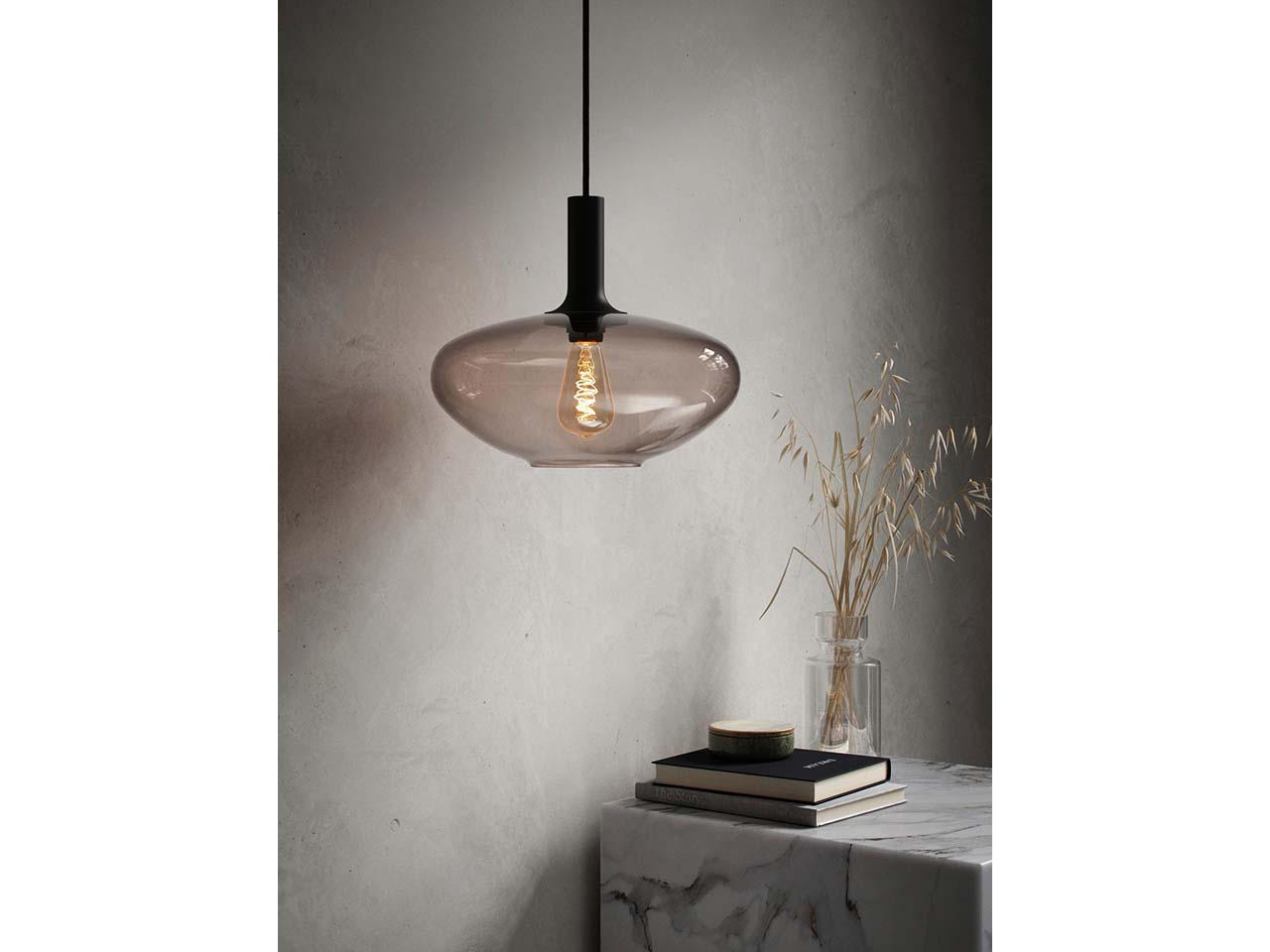 Nordlux LED Glühbirne "Deco" E27, ST64 Spiral, dimmbar, 2200K, 400lm